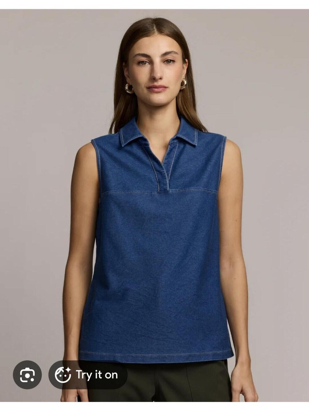 Hinson Wu Womens sleeveless top size medium